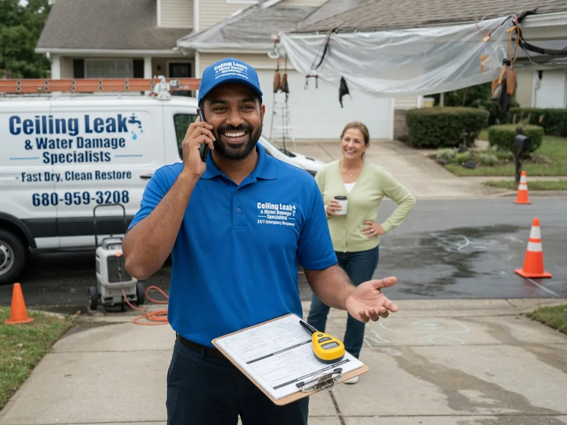 Ceiling Leak Cleanup Hornbeak, TN FAQs